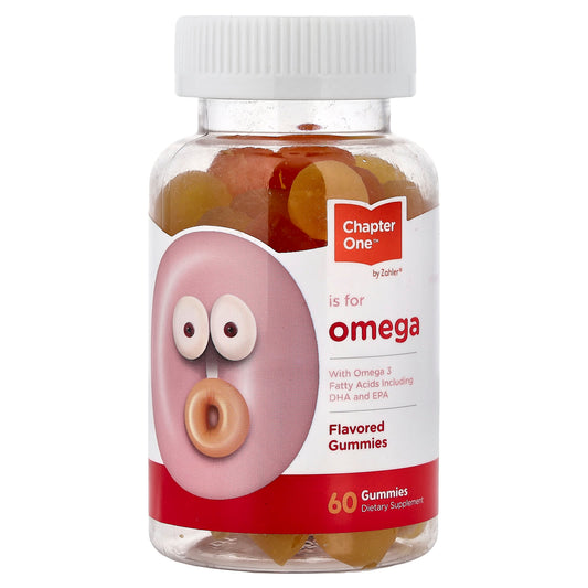 Zahler, Omega Gummies, Flavoured, 60 Gummies