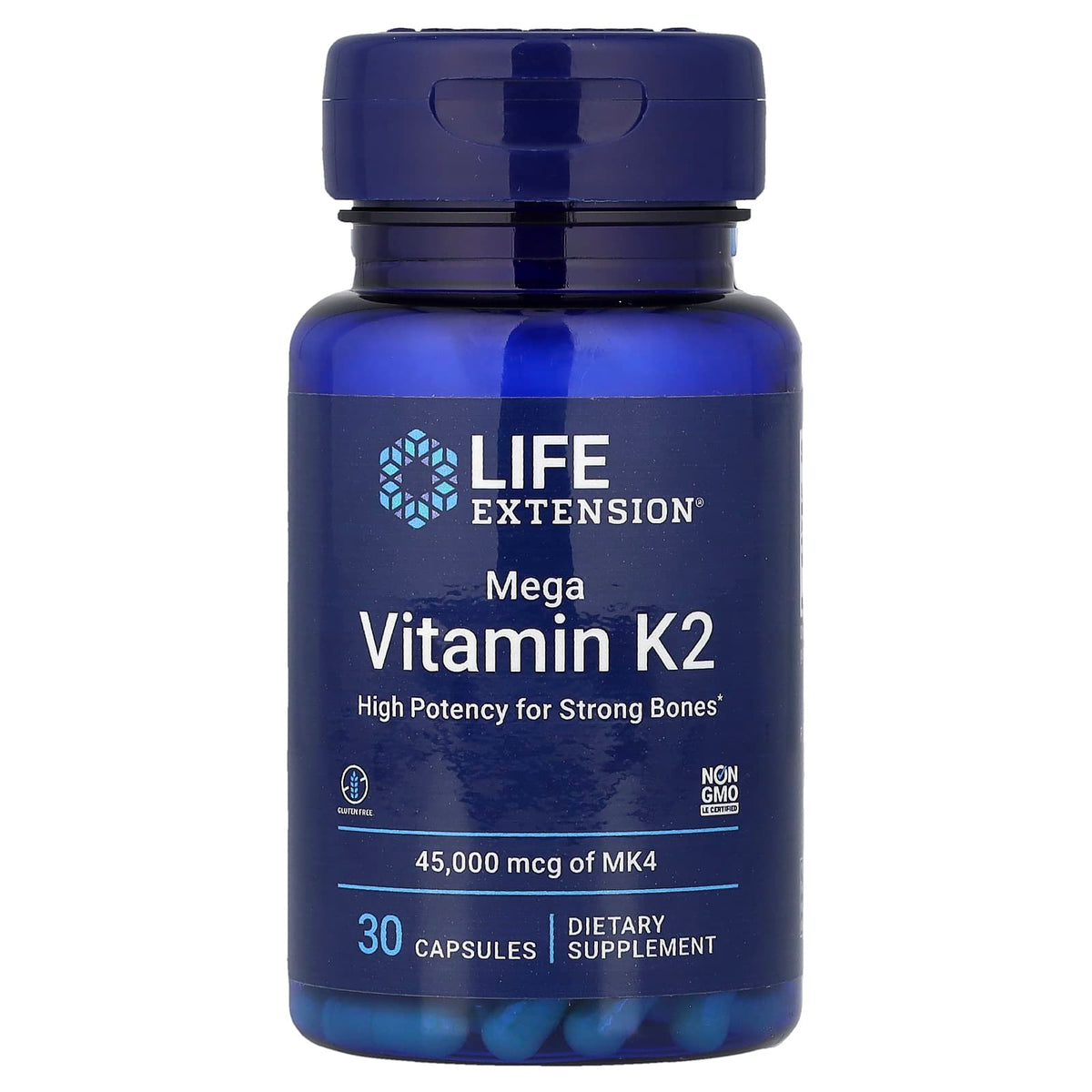 Life Extension Vitamin K 45,000 mcg 30 Caps