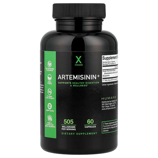 Humanx, Artemisinin+, 60 Capsules (252.5 mg per Capsule)