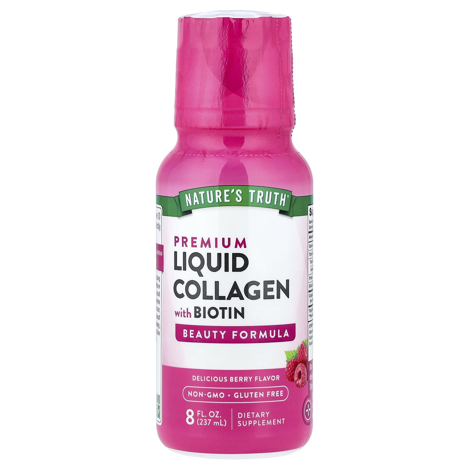 Nature's Truth, Premium Liquid Collagen with Biotin, Delicious Berry, 237 ml (8 fl oz)