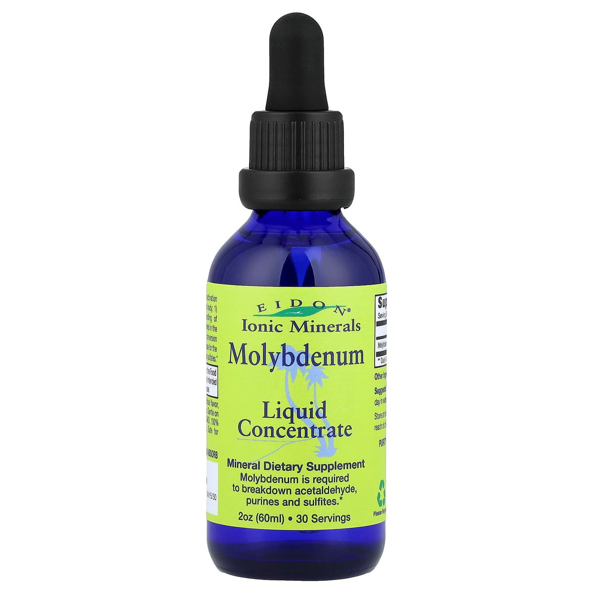 Eidon Ionic Minerals Molybdenum Liquid Concentrate 2 oz (60 ml)