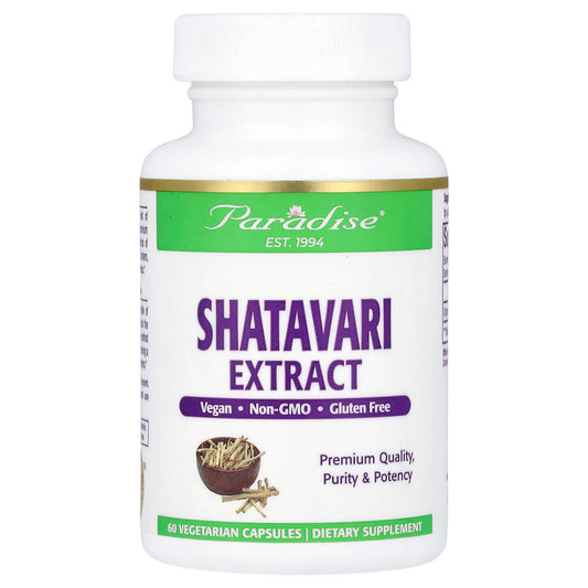 Paradise Herbs, Shatavari Extract, 60 Vegetarian Capsules (250 mg per Capsule)