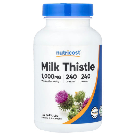Nutricost Milk Thistle 1,000 mg 240 Caps