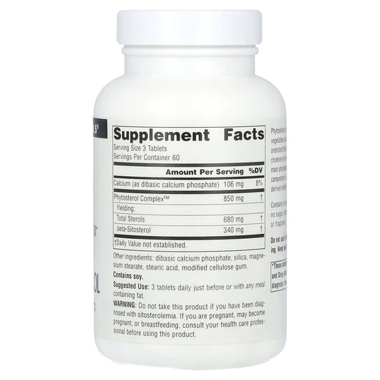 Source Naturals, Phytosterol Complex™ with Beta-Sitosterol, 180 Tablets (113 mg per Tablet)