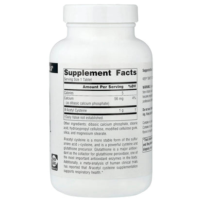 Source Naturals N-Acetyl Cysteine 1000 mg 120 Tabs