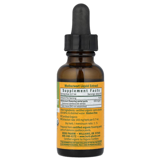 Herb Pharm, Motherwort, 1 fl oz (30 ml)