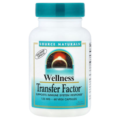 Source Naturals Transfer Factor 125 mg 60 Vegi Capsules