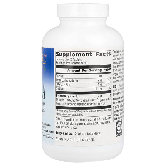 Planetary Herbals, Triphala, GI Tract, 1,000 mg, 180 Tablets