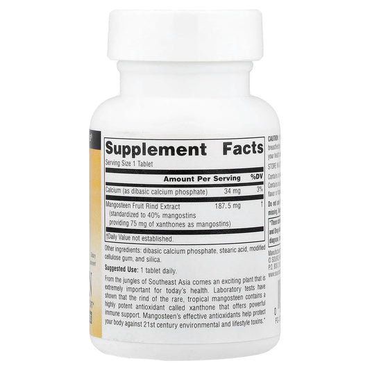 Source Naturals Mangosteen 60 Tablets