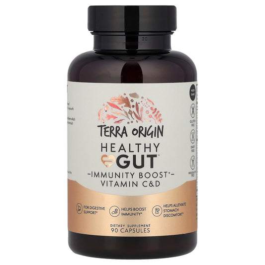 Terra Origin, Healthy Gut™, Immunity Boost, 90 Capsules
