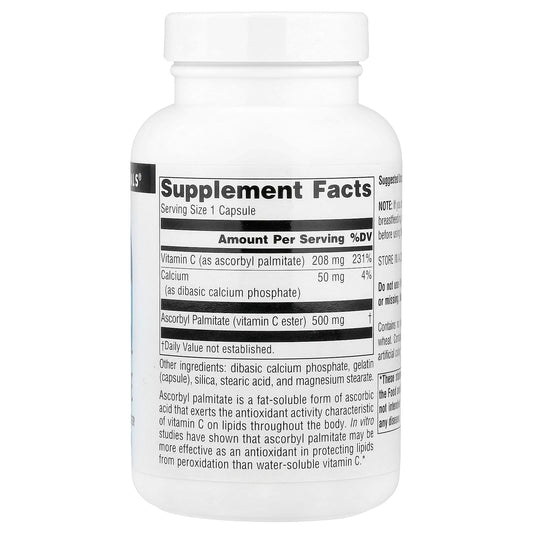 Source Naturals, Ascorbyl Palmitate, 90 Capsules