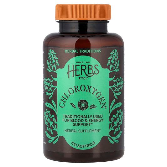 Herbs Etc., ChlorOxygen®, 120 Capsules