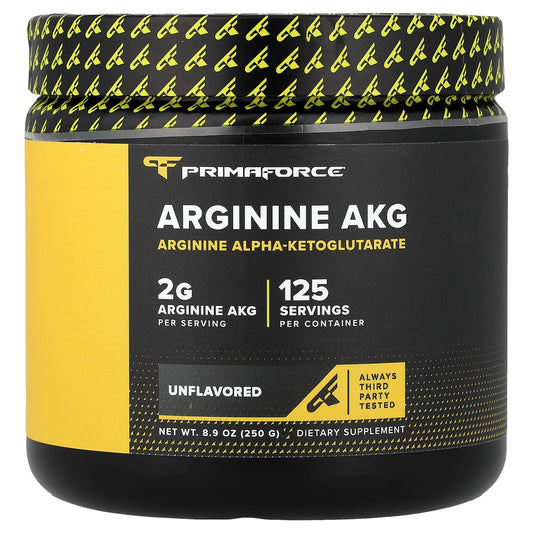 Primaforce, Arginine AKG, Unflavoured, 250 g