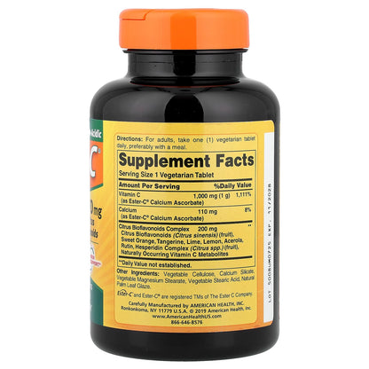 Ester-C with Citrus Bioflavonoids 1000 mg 120 Vegetarian Tabs