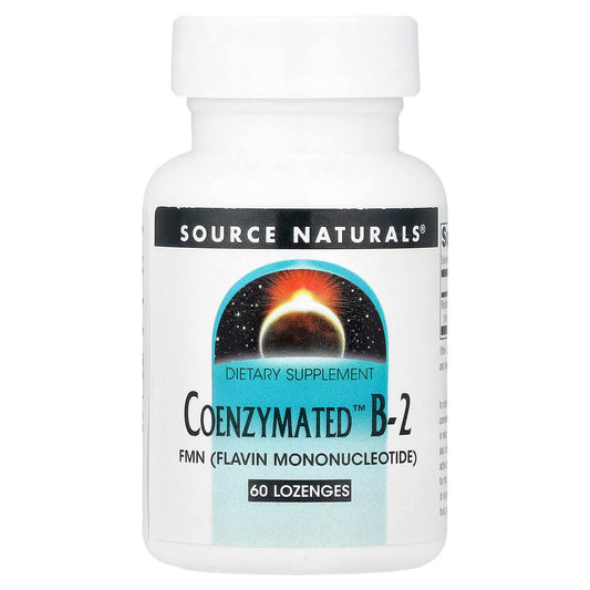 Source Naturals, Coenzymated™ B-2, 60 Lozenges (18 mg per Lozenge)