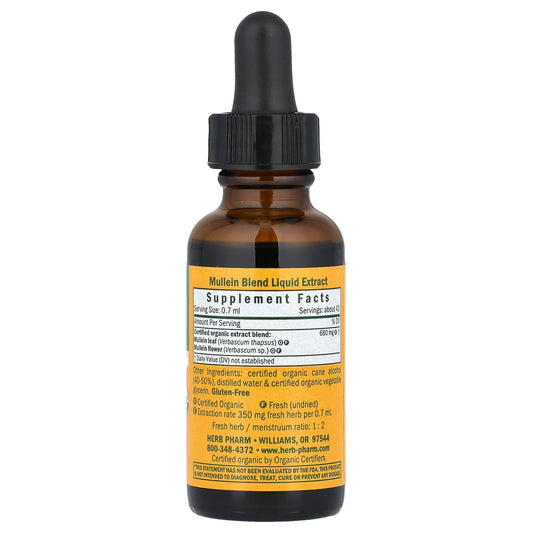 Herb Pharm, Mullein Blend, 1 fl oz (30 ml)