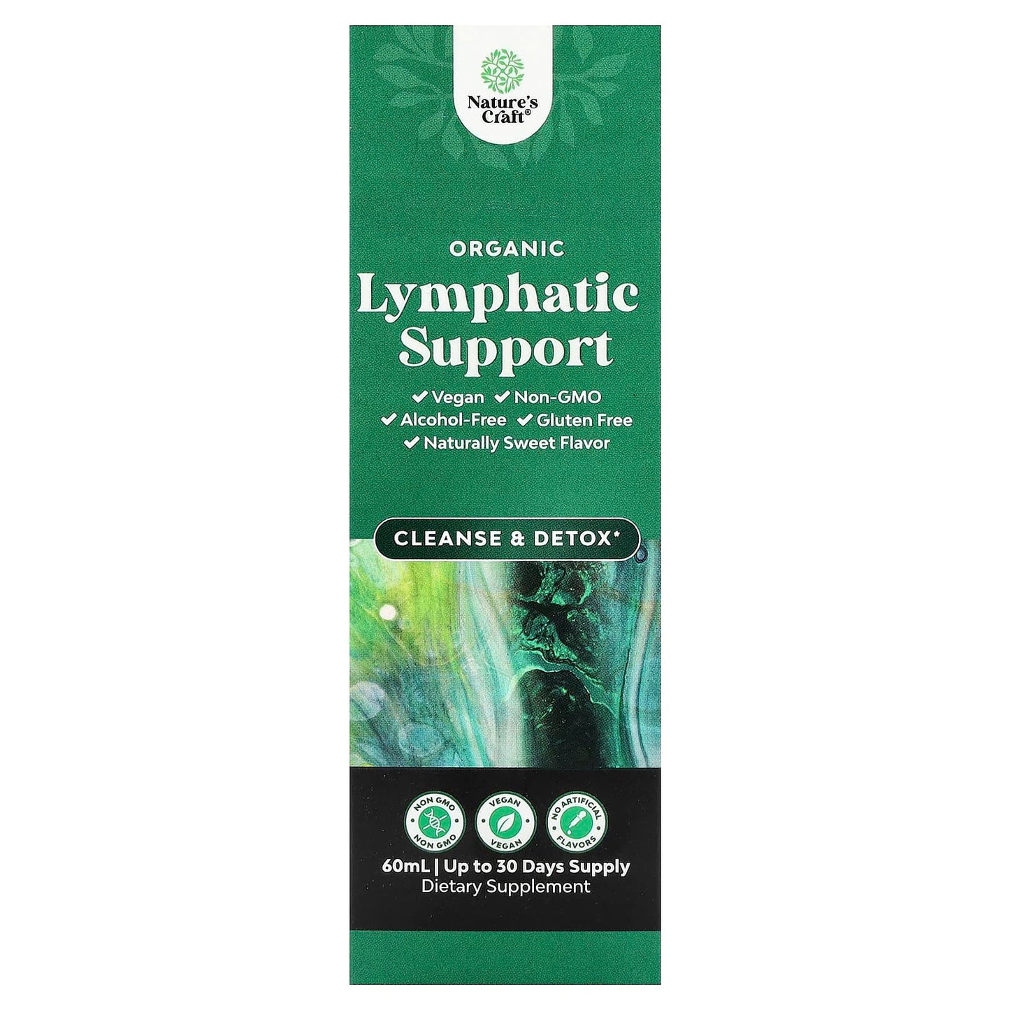 Nature's Craft, Organic Lymphatic Support, 60 ml