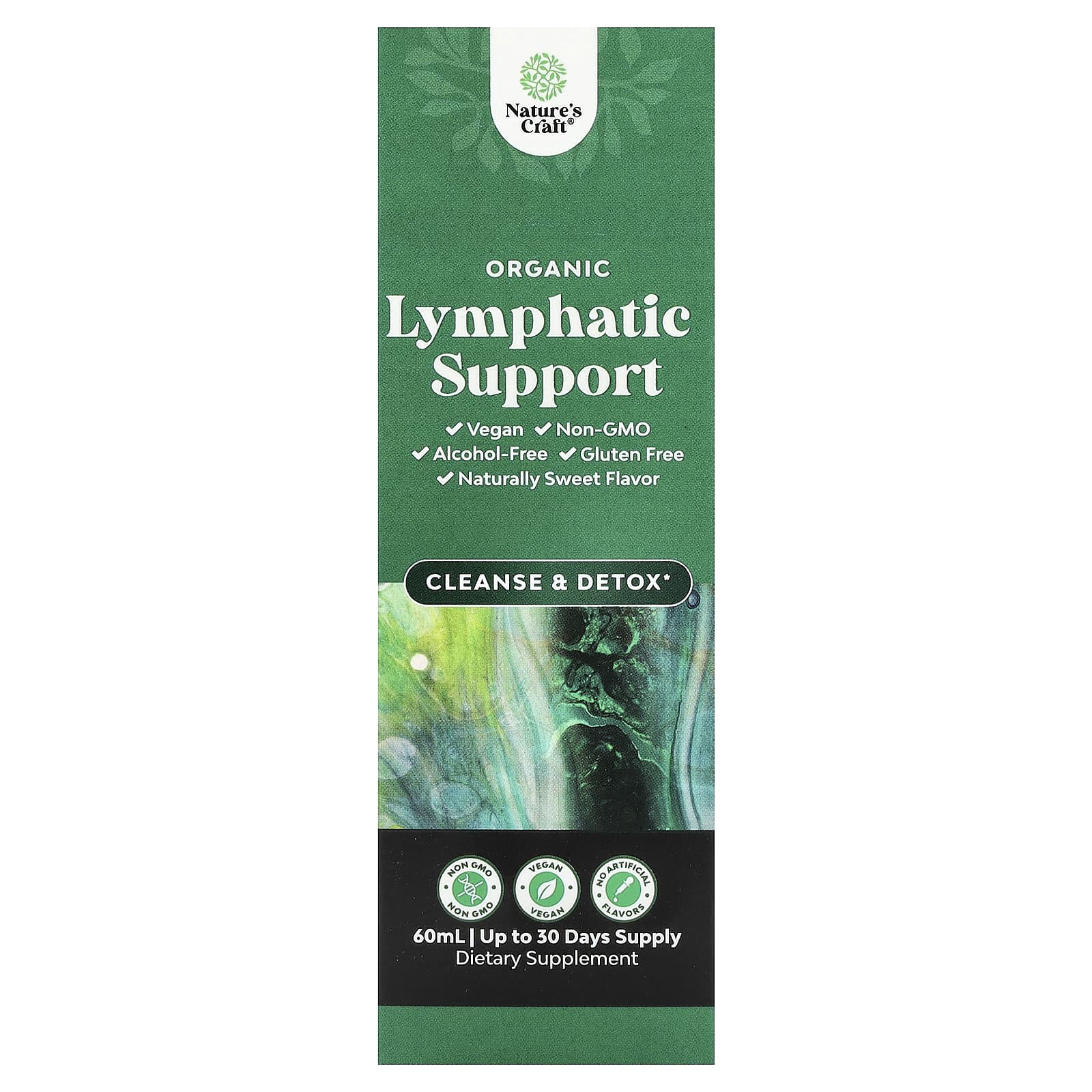 Nature's Craft, Organic Lymphatic Support, 60 ml