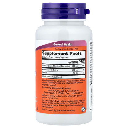 NOW Foods Phosphatidyl Serine 60 Veg Caps