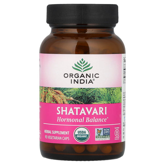 Organic India, Shatavari, 90 Vegetarian Caps