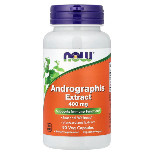 NOW Foods, Andrographis Extract, 400 mg, 90 Veg Capsules