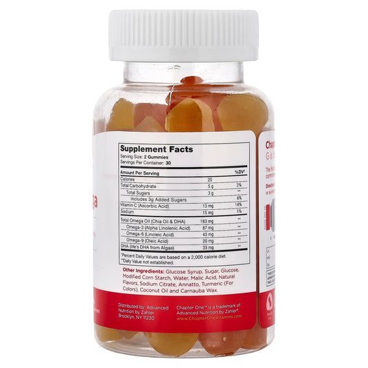 Zahler, Omega Gummies, Flavoured, 60 Gummies