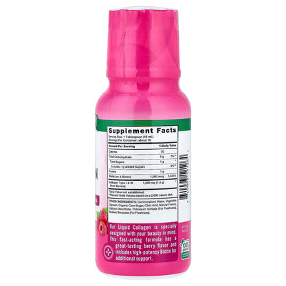 Nature's Truth, Premium Liquid Collagen with Biotin, Delicious Berry, 237 ml (8 fl oz)