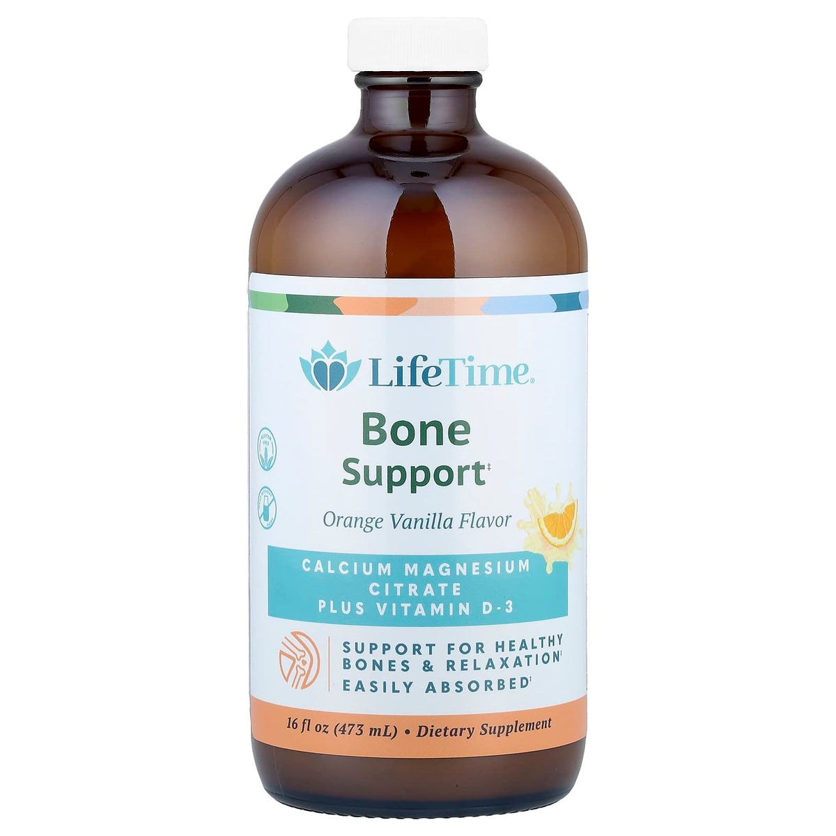 LifeTime Vitamins, Calcium Magnesium Citrate, Plus Vitamin D-3, Orange Vanilla