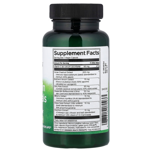 Swanson Vitamins, Leg Vein Essentials, 60 Vegan DrCaps®