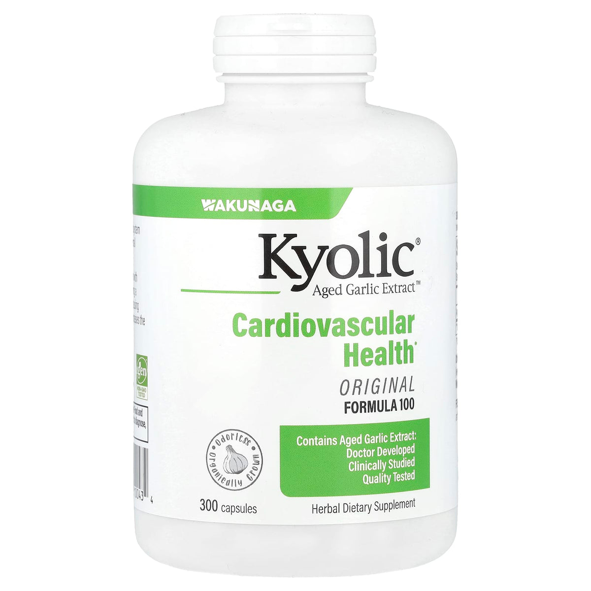 Aged Garlic Extract, Cardiovascular Health, Original Formula 100 300 mg 300 Caps