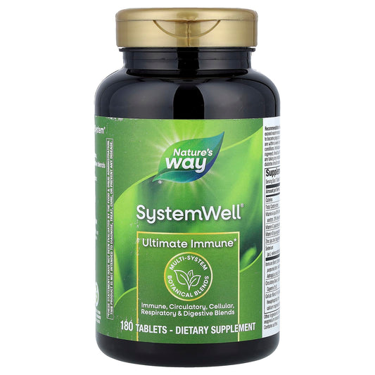 Nature's Way, System Well, Ultimate Immunity, 180 Tablets
