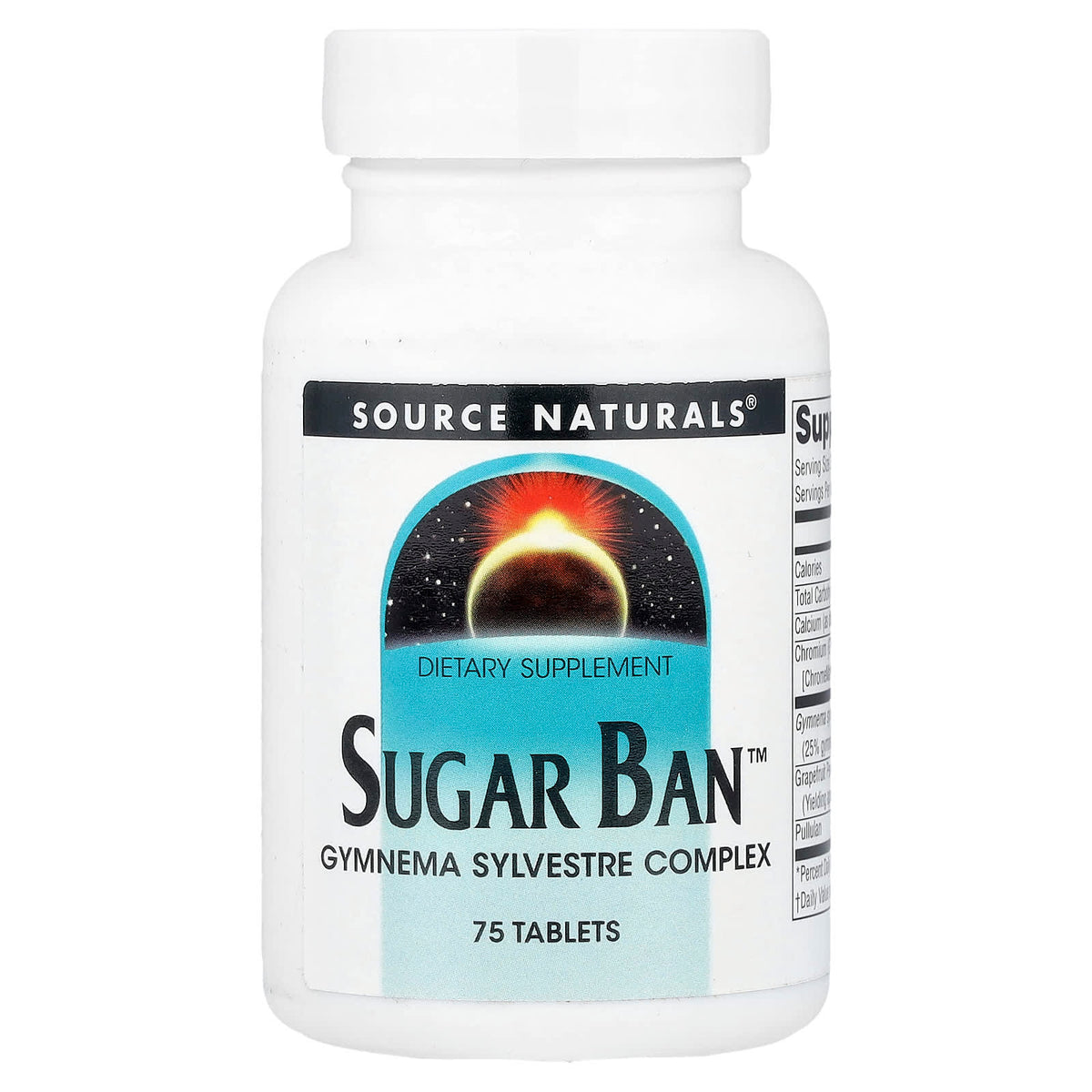 Source Naturals Sugar Ban 75 Tablets