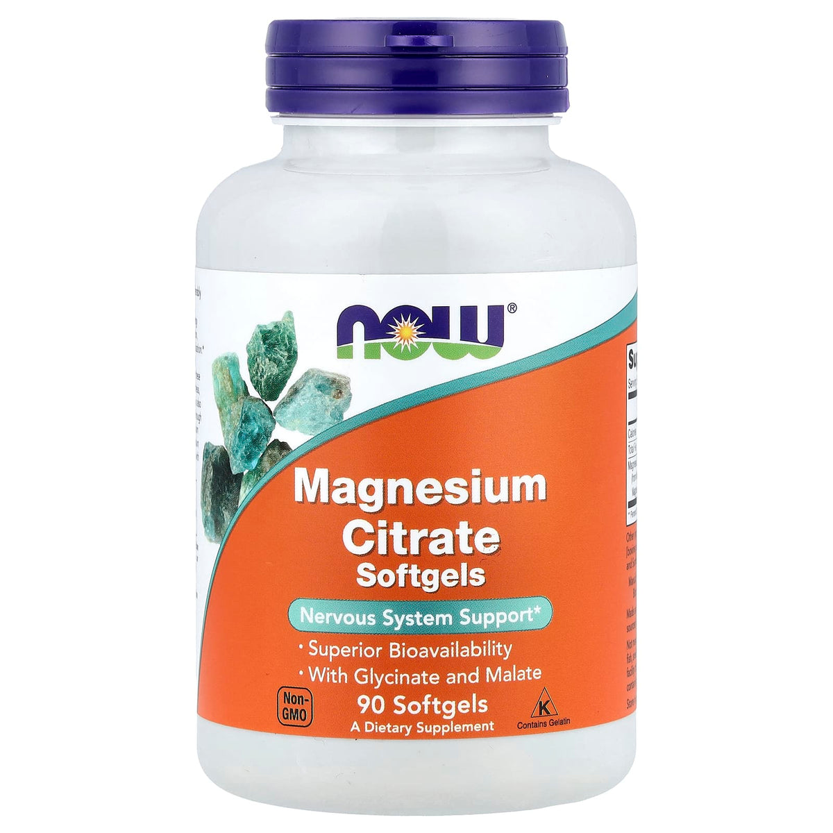 NOW Foods Magnesium Citrate 133 mg 90 Softgels