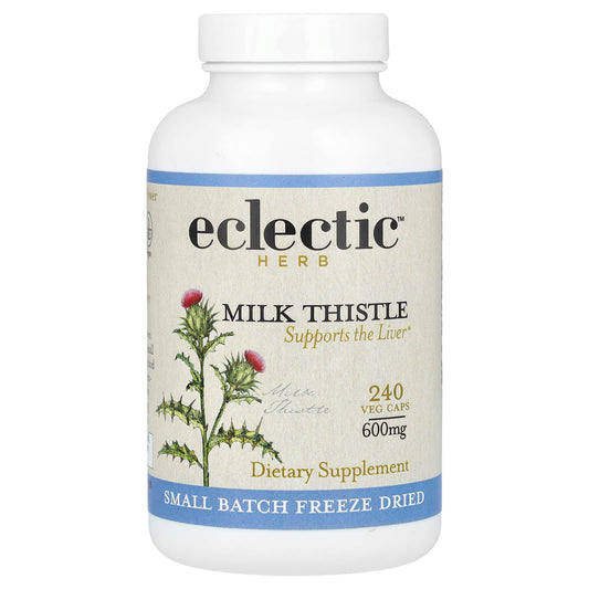 Eclectic Herb Milk Thistle 600 mg 240 Veg Caps