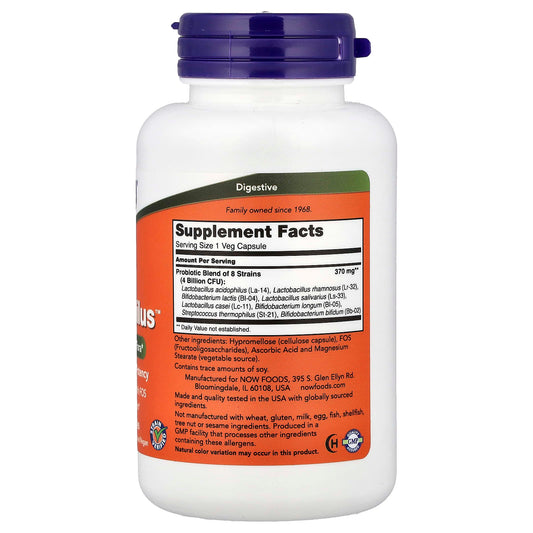 NOW Foods, Gr8-Dophilus™, 120 Veg Capsules