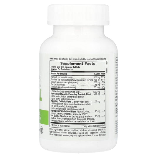 NaturesPlus, Total Digestive Wellness, GI Natural®, 90 Bi-Layered Tablets