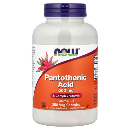 NOW Foods Pantothenic Acid 250 Caps