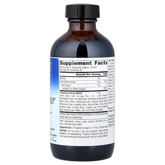 Planetary Herbals, Dr Tierra's Wild Cherry Bark Syrup, 8 fl oz (236.56 ml)