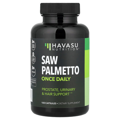 Havasu Nutrition, Saw Palmetto, Once Daily, 100 Capsules (500 mg per Capsule)