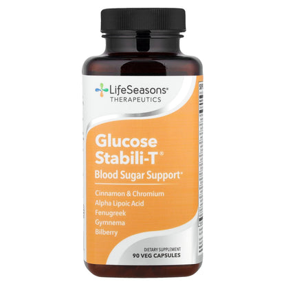 LifeSeasons, Glucose Stabili-T Blood Sugar, 90 Vegetarian Capsules