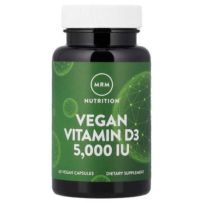 MRM, Vegan Vitamin D3, 5,000 IU, 60 Vegan Capsules