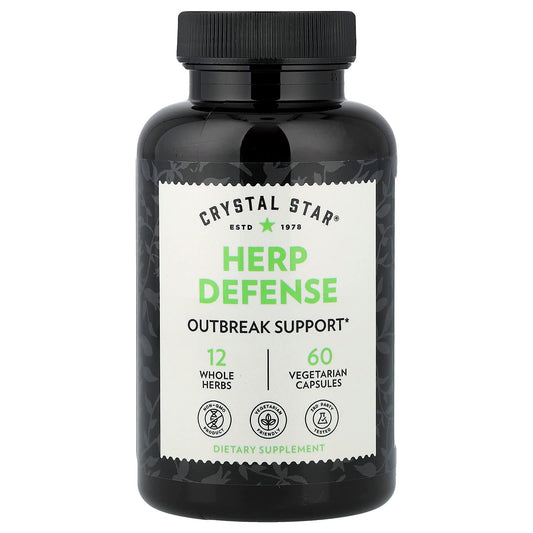 Crystal Star, Herp Defence, 60 Vegetarian Capsules