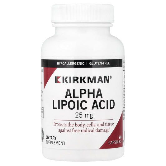 Kirkman Labs Alpha-Lipoic Acid 25 mg 90 Caps