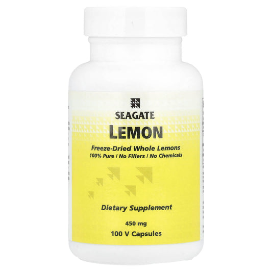Seagate, Lemon, 450 mg, 100 V Capsules