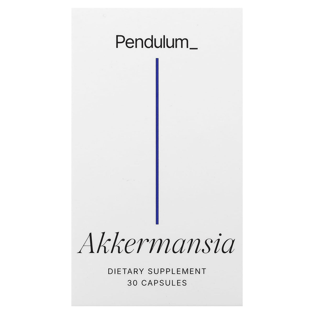 Pendulum Akkermansia 30 Caps