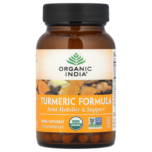 Organic India, Turmeric Formula, 90 Vegetarian Capsules