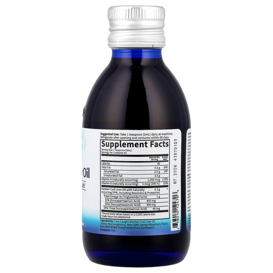 Garden of Life, Dr Formulated, Alaskan Cod Liver Oil, Lemon, 6.76 fl oz (200 ml)