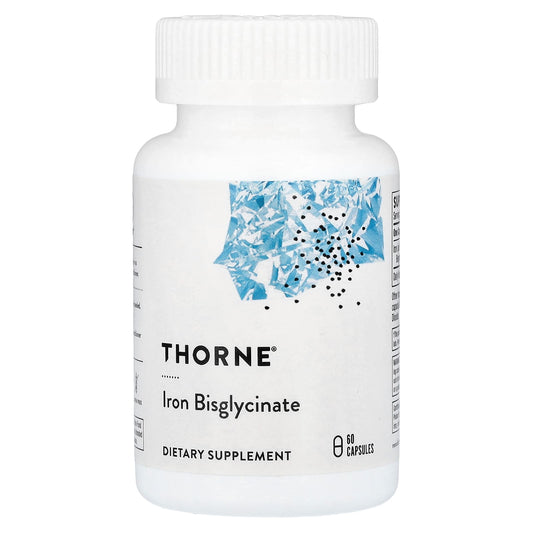 Thorne Iron Bisglycinate 25 mg 60 Caps