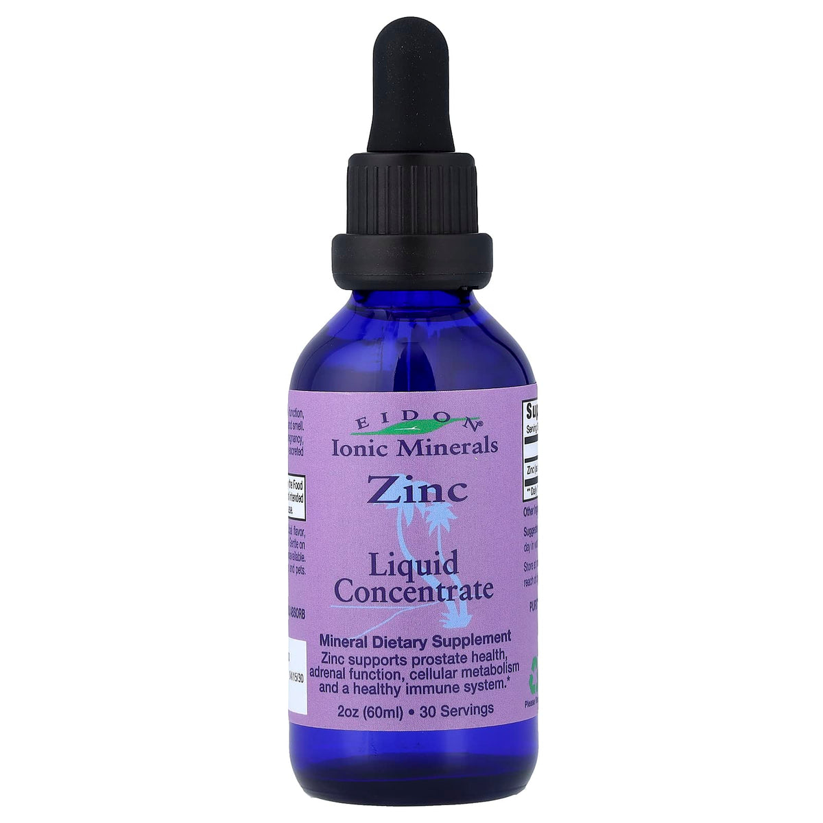 Eidon Ionic Minerals Zinc 2 oz (60 ml)