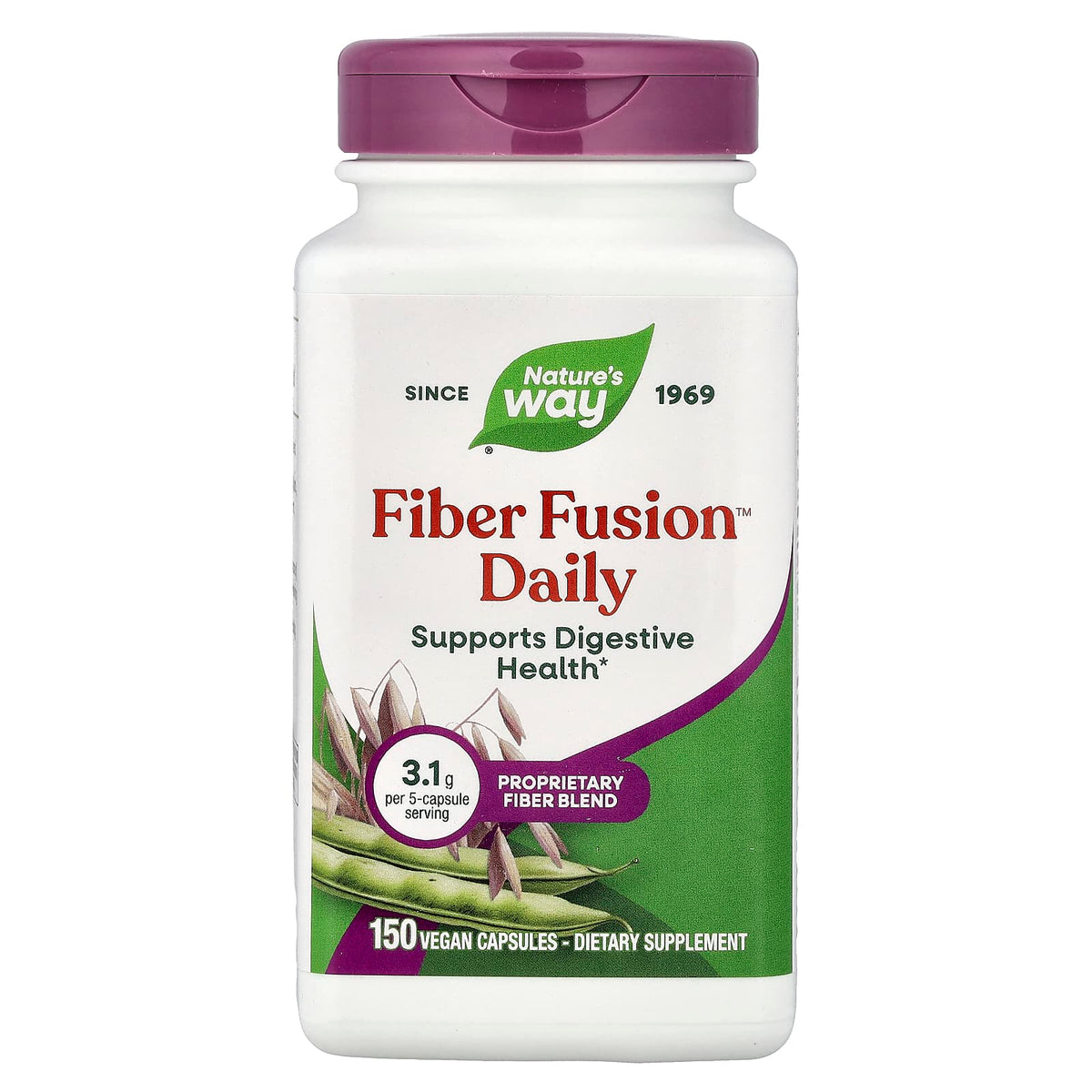 Natures Way Total carbohydrates Dietary fibre Soluble Fibre 150 Vegan Capsules